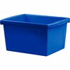 Storex Classroom Storage Bin, 4 Gallon, Blue, 3PK 61451U06C